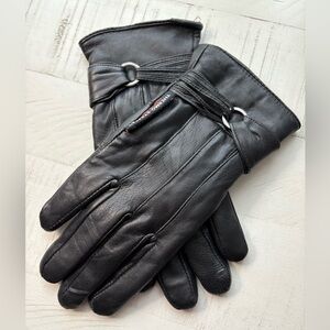Black Women’s Leather Gloves